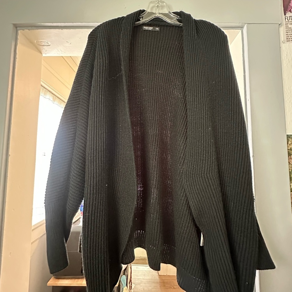 Shein Oversized Knit Cardigan